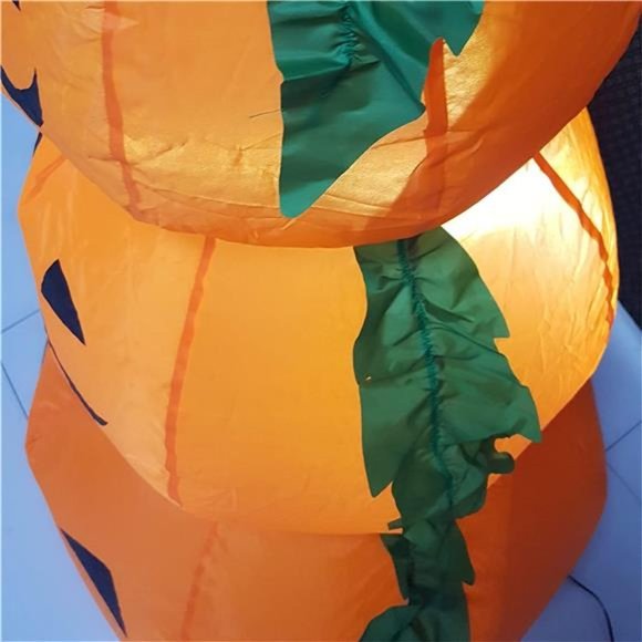 4FT Halloween Inflatable Pumpkins Decor Blow up Pumpkin Stacked Halloween Decor - Picture 4 of 6